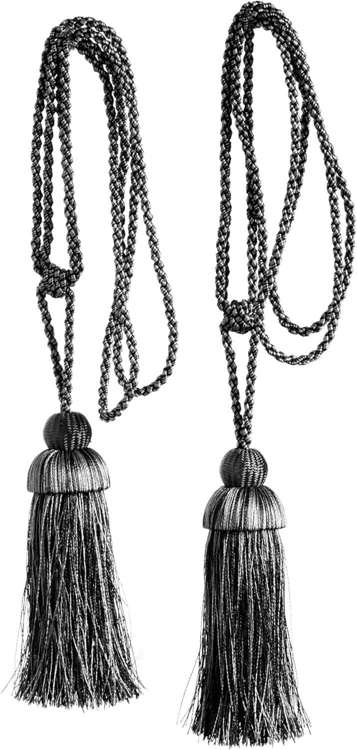 Kenney Decorative Tassel Curtain Tieback Set of 2
