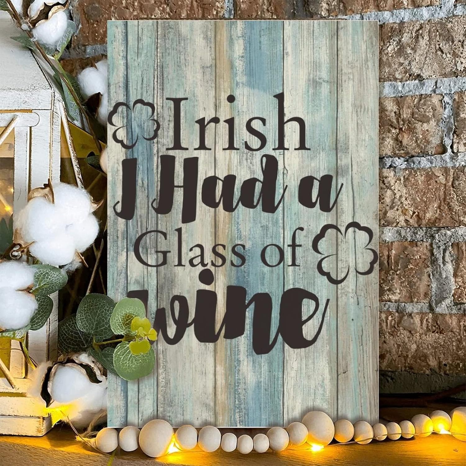 Vrurinss 12x18 Inch Decorative Wood Sign Plaque