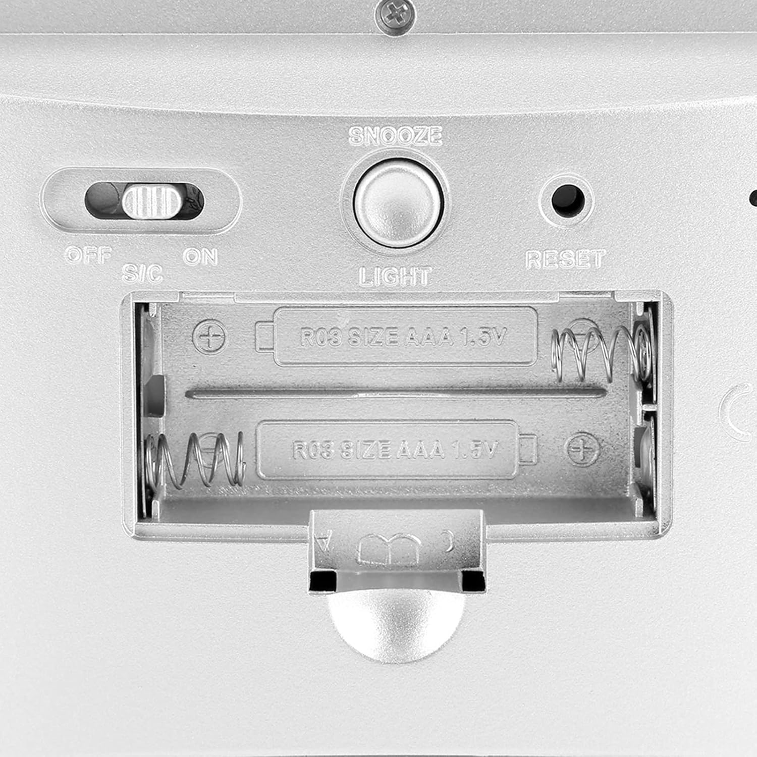 LCD Digital Alarm Clock with Calendar and Temp Display