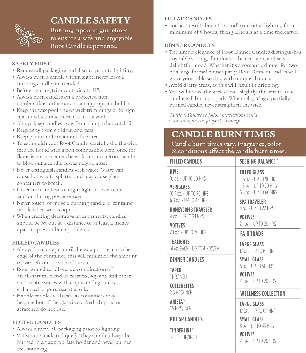 Root Candles Holiday Peppermint Bark Candle